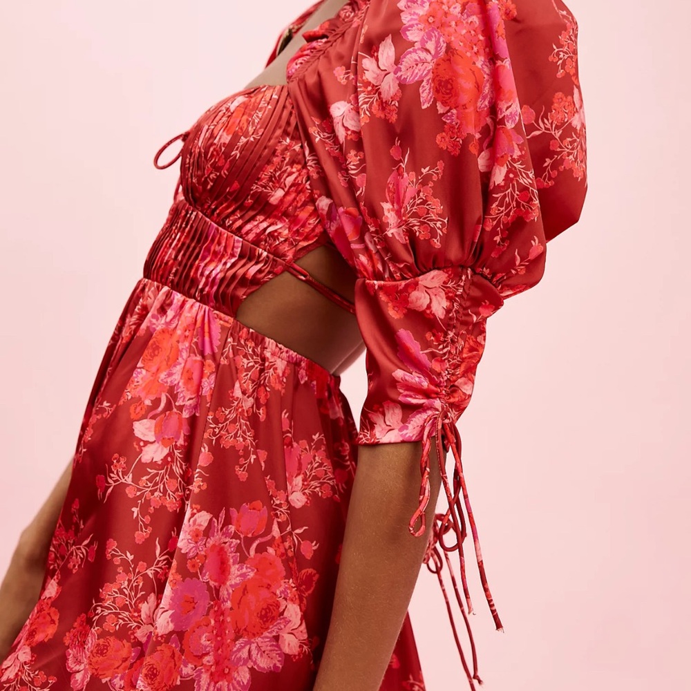 For Love & Lemons Alia Mini Dress
